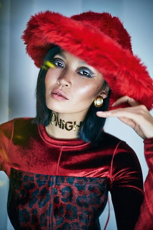 Evgeniya Mandzhieva backdrop