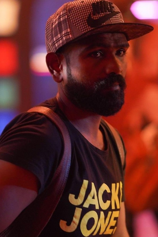 Jimshi Khalid backdrop