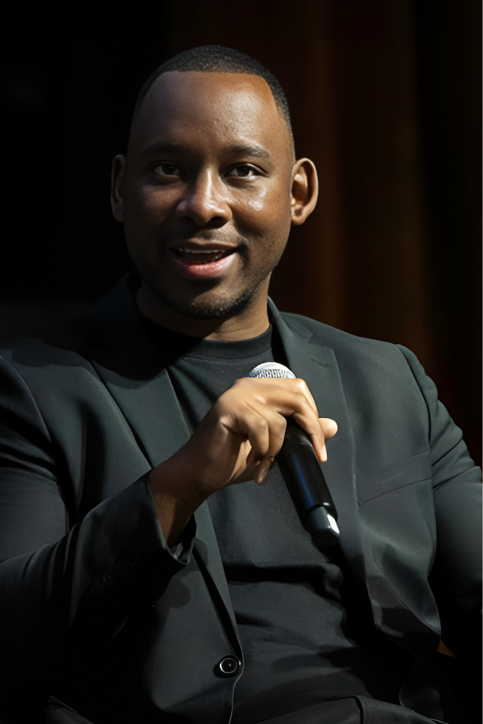 Michael Maponga backdrop