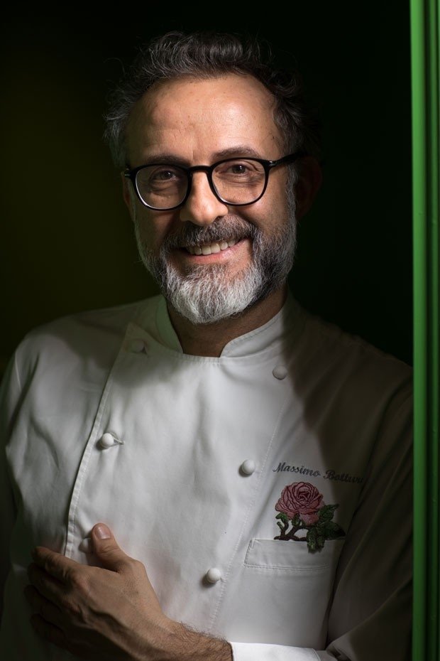 Massimo Bottura backdrop
