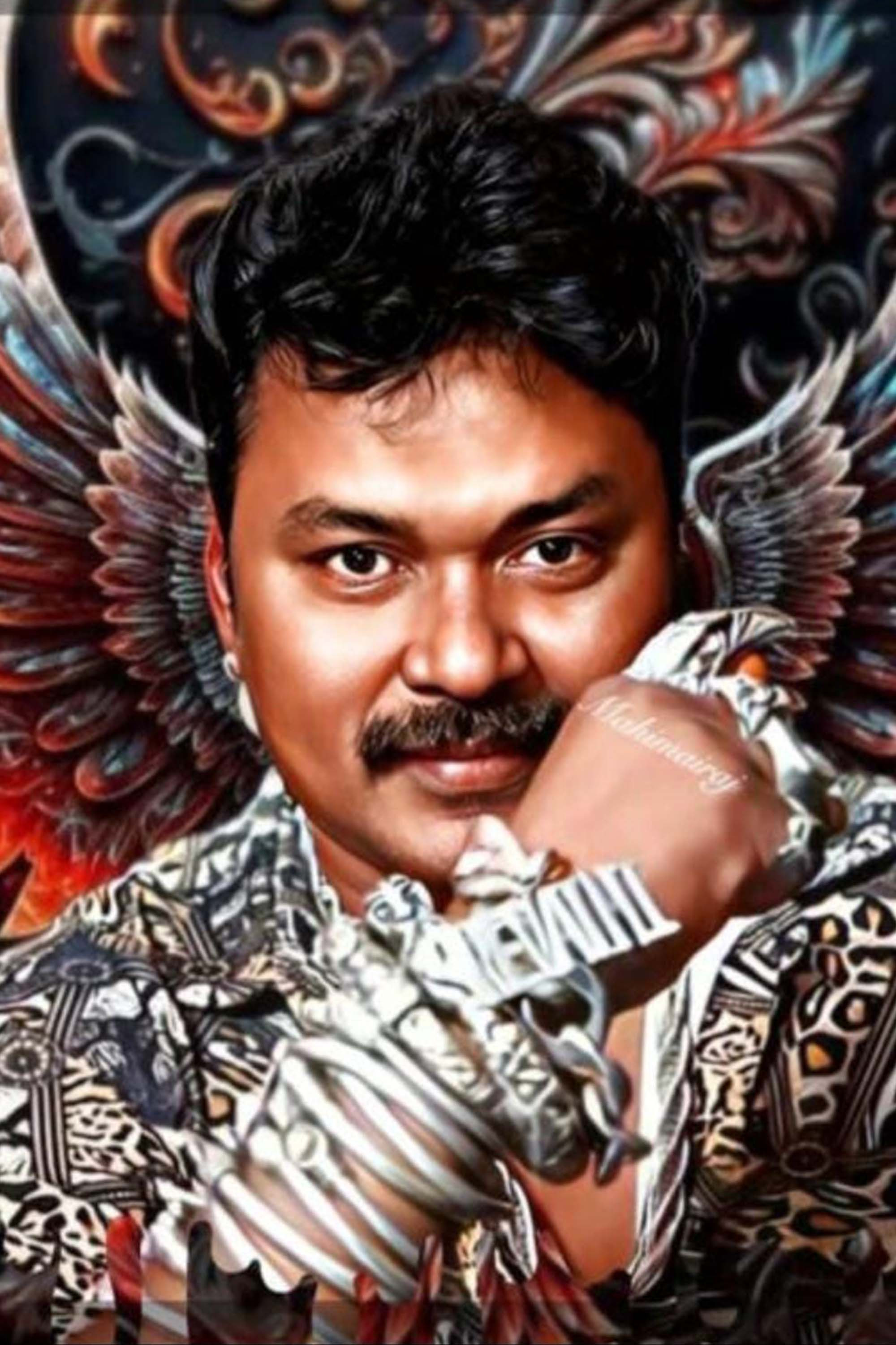 Mirattal Selva backdrop