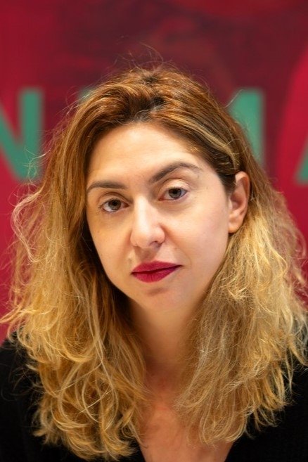 Sofia Eksharou backdrop