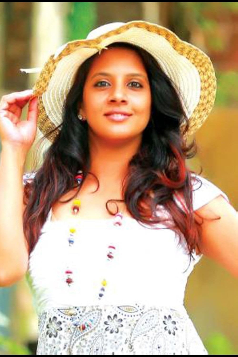 Sini Abraham backdrop