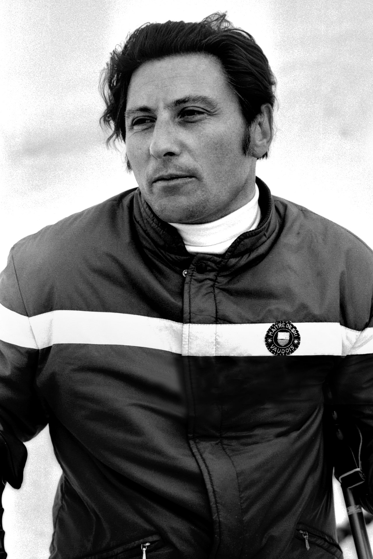 Sylvain Saudan backdrop