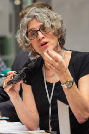 Alexandra Juhasz backdrop