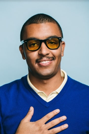 Mikey Alfred backdrop