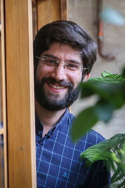 Ebrahim Amini backdrop