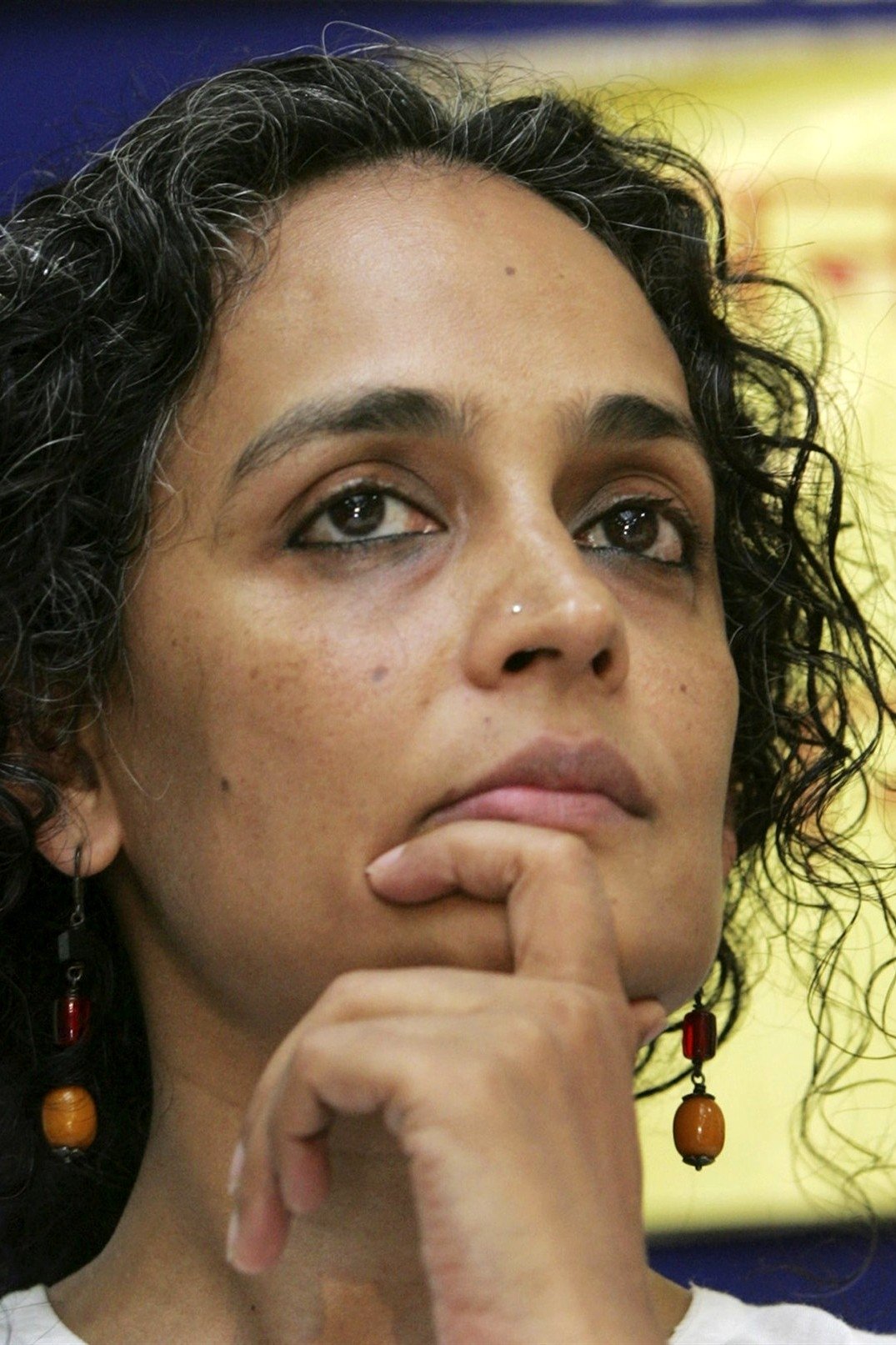 Arundhati Roy backdrop