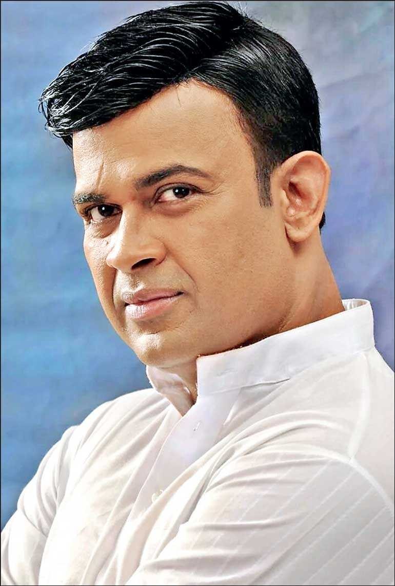 Ranjan Ramanayake backdrop
