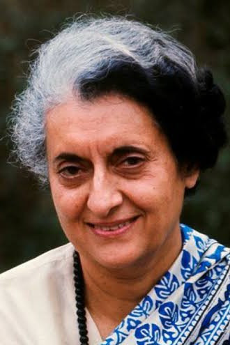 Indira Gandhi backdrop