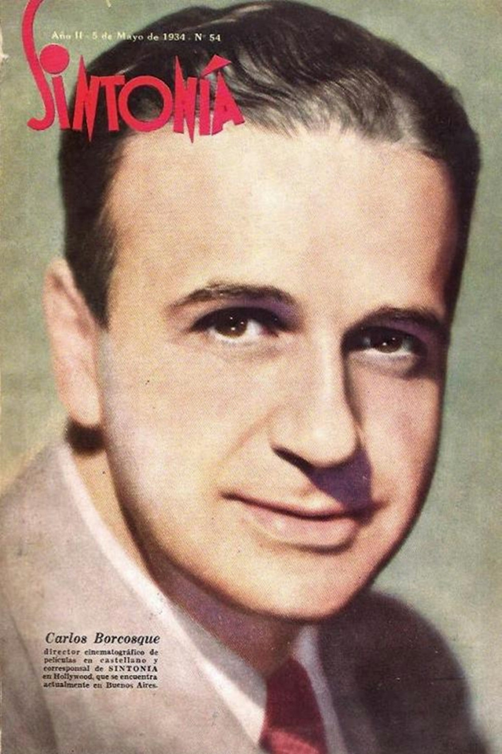 Carlos F. Borcosque backdrop