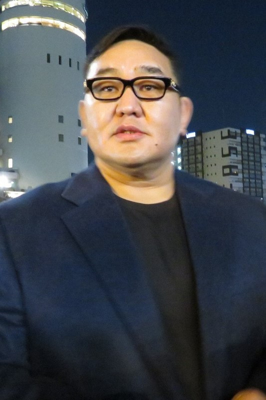 Asashōryū Akinori backdrop