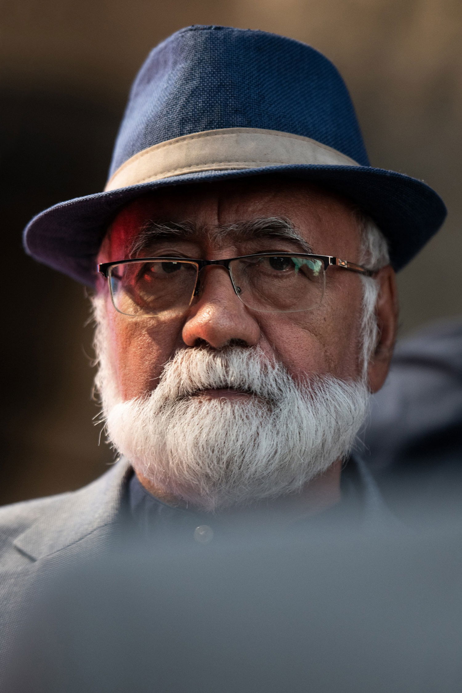 Gholamreza Mousavi backdrop