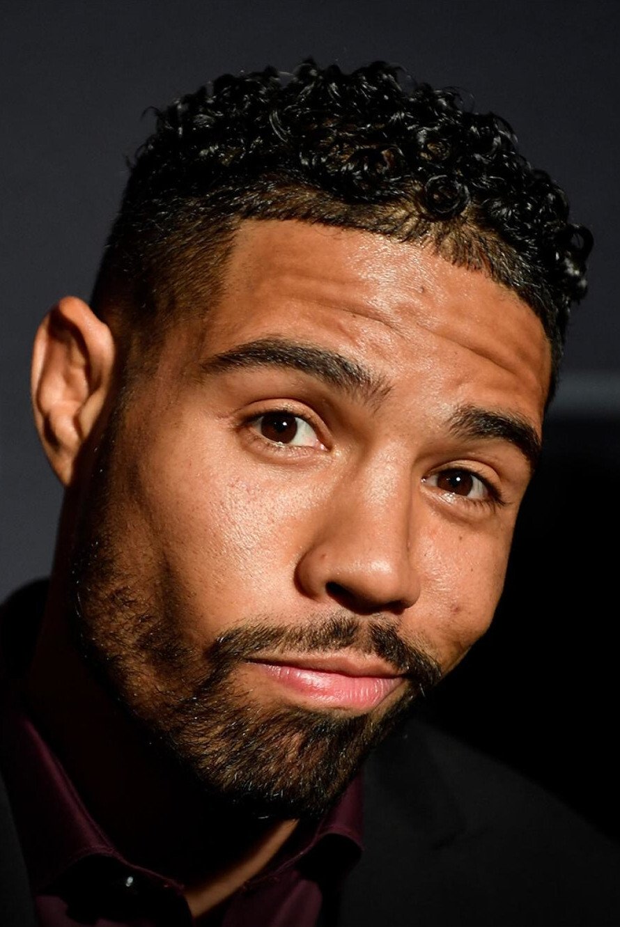 Max Griffin backdrop