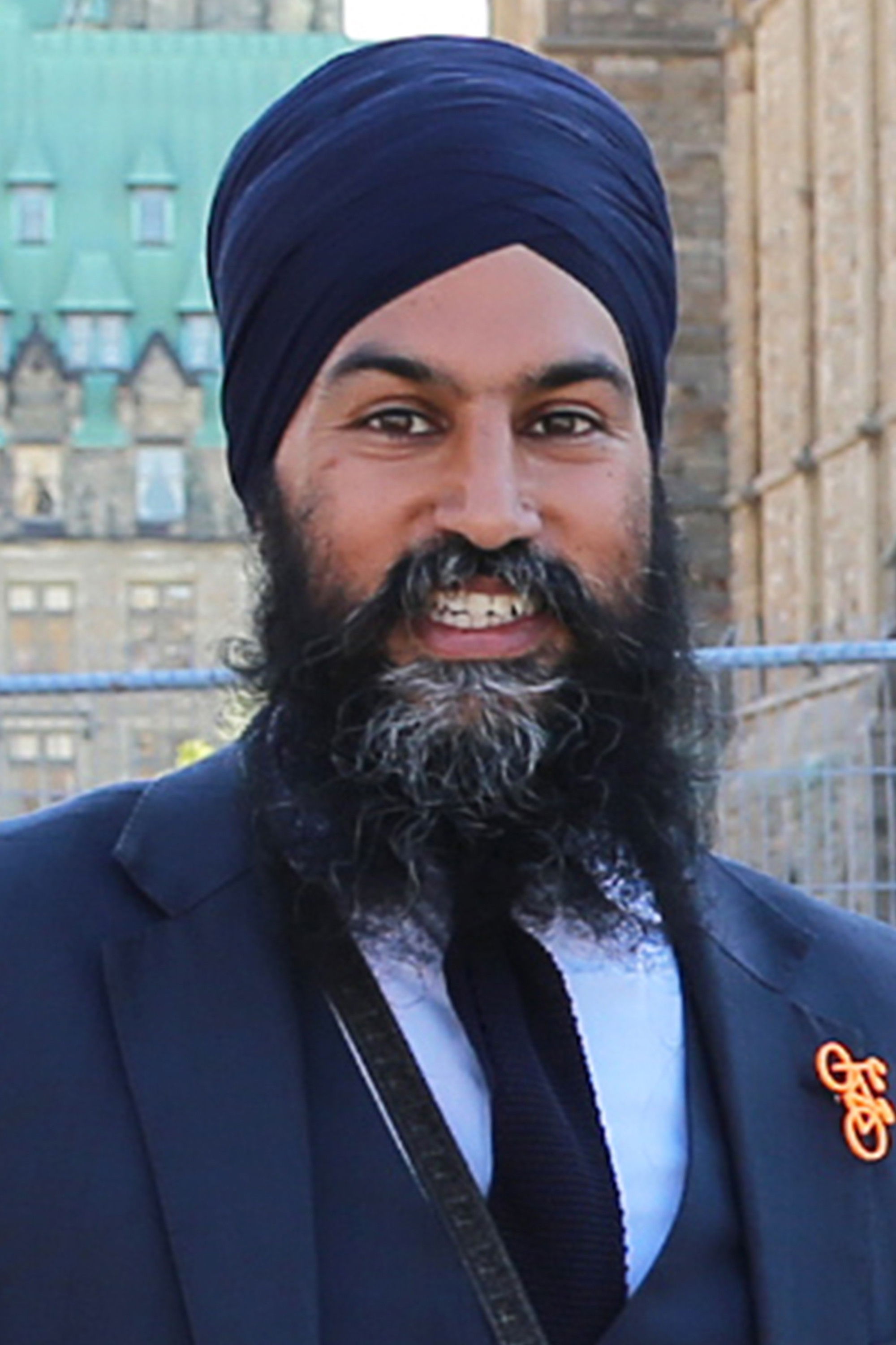 Jagmeet Singh backdrop