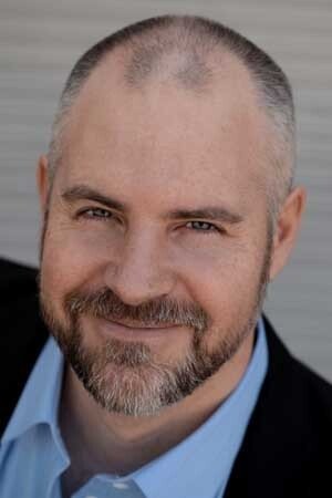 Douglas Sarine backdrop