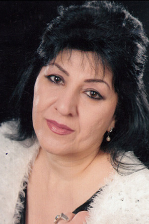 Gamar Mammadova backdrop