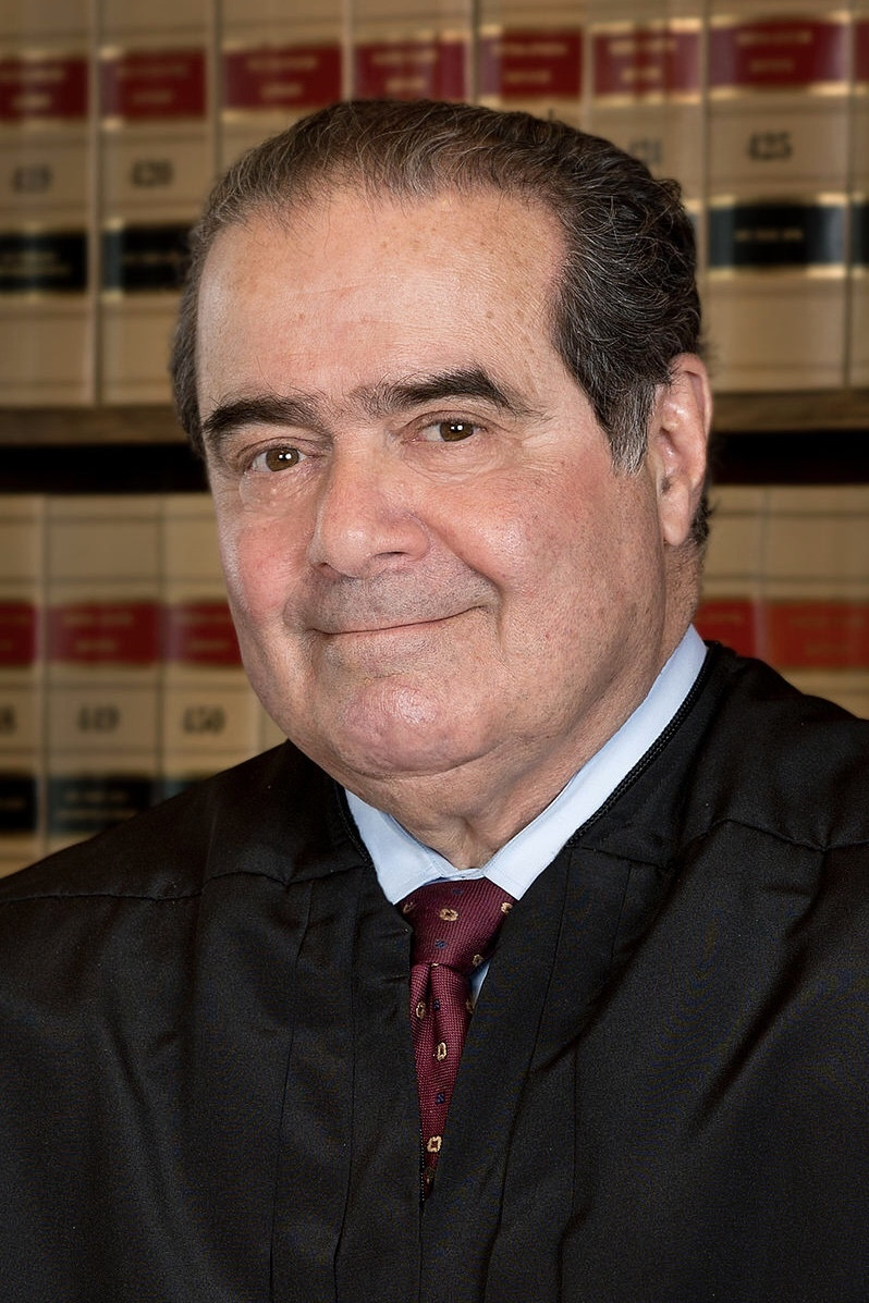 Antonin Scalia backdrop