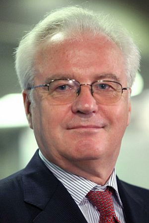 Vitaly Churkin backdrop
