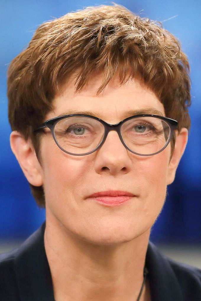 Annegret Kramp-Karrenbauer backdrop