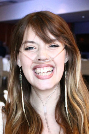 Claire Wineland backdrop