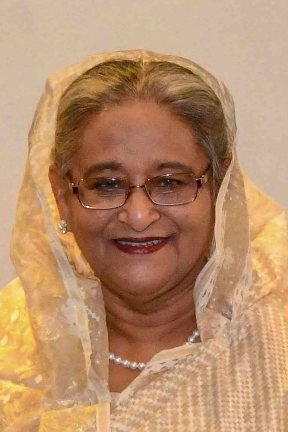 Sheikh Hasina backdrop
