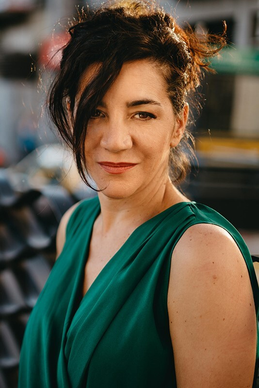 Guadalupe Yepes backdrop