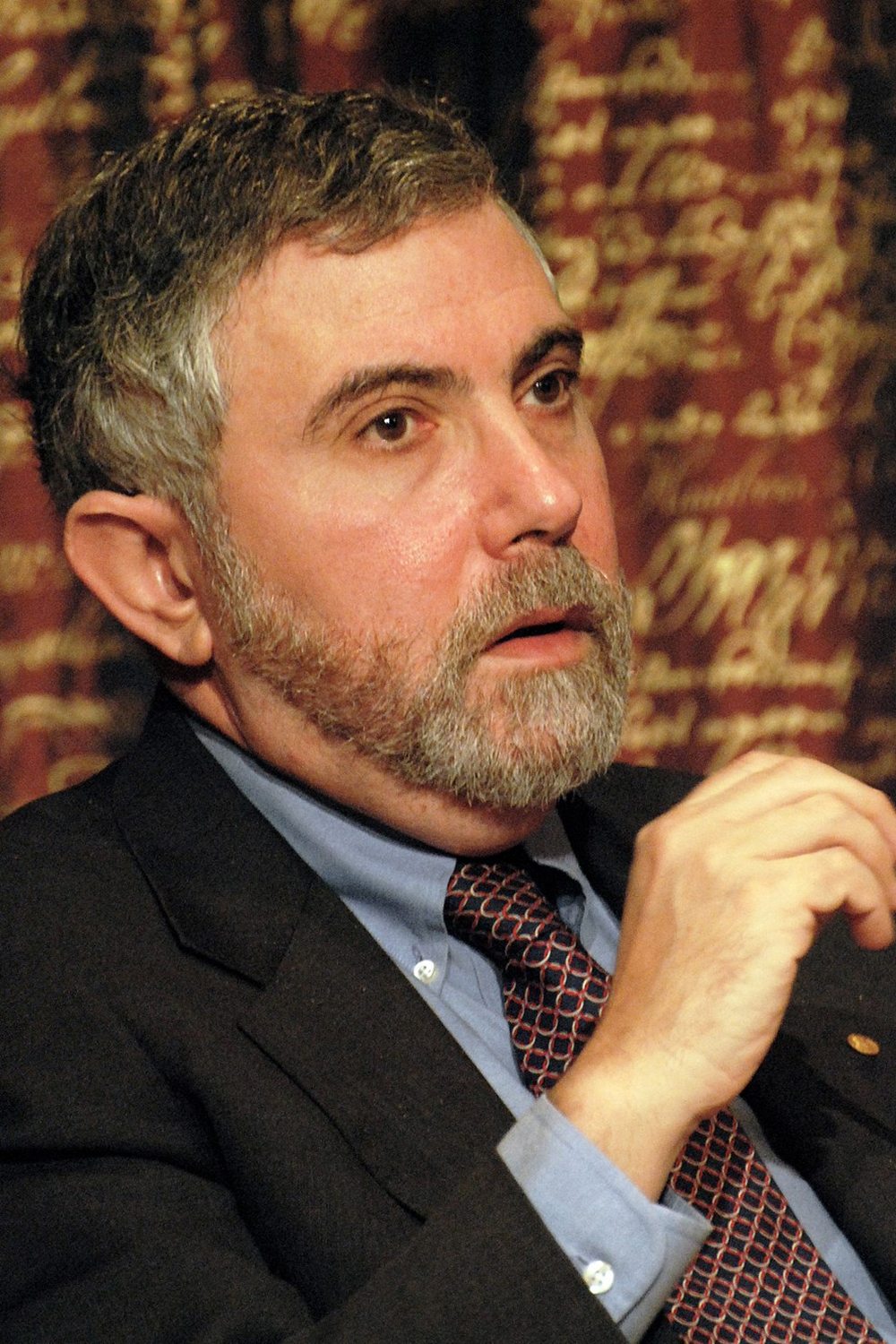 Paul Krugman backdrop