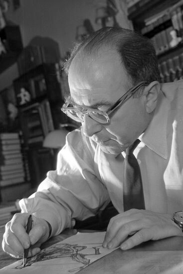 Boris Efimov backdrop