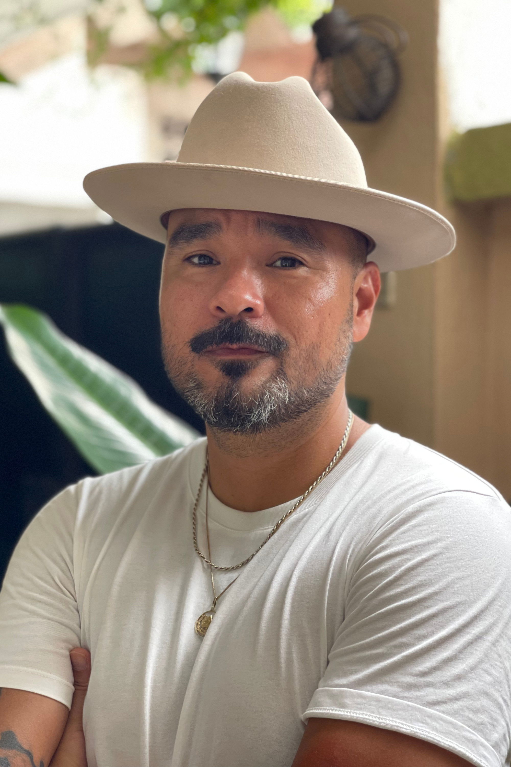 Michael Flores backdrop