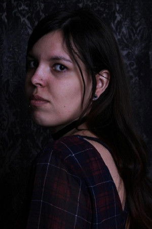 Evgeniya Khazikhanova backdrop