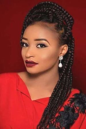 Rahama Sadau backdrop