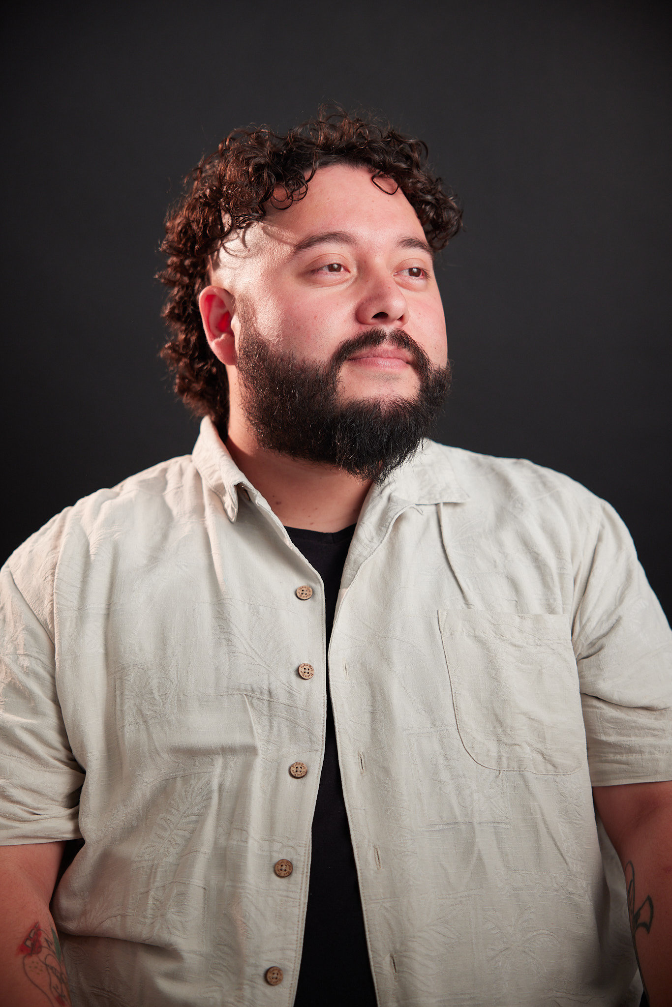 Ricardo Alfonso López backdrop