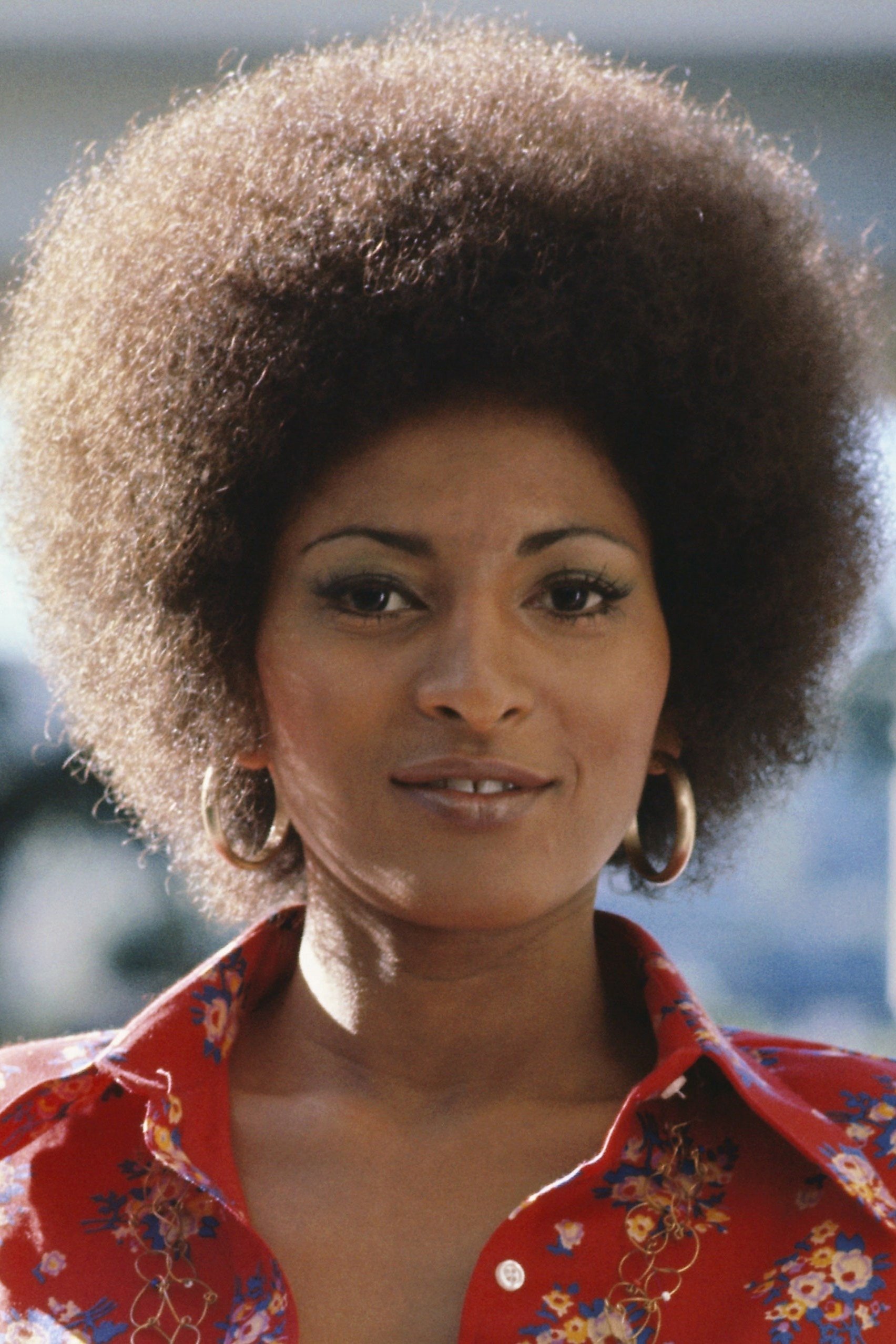 Pam Grier backdrop