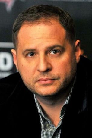 Andrii Yermak backdrop