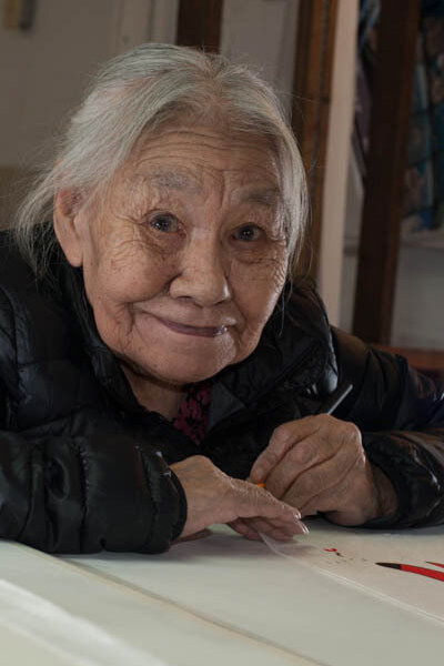 Kenojuak Ashevak backdrop