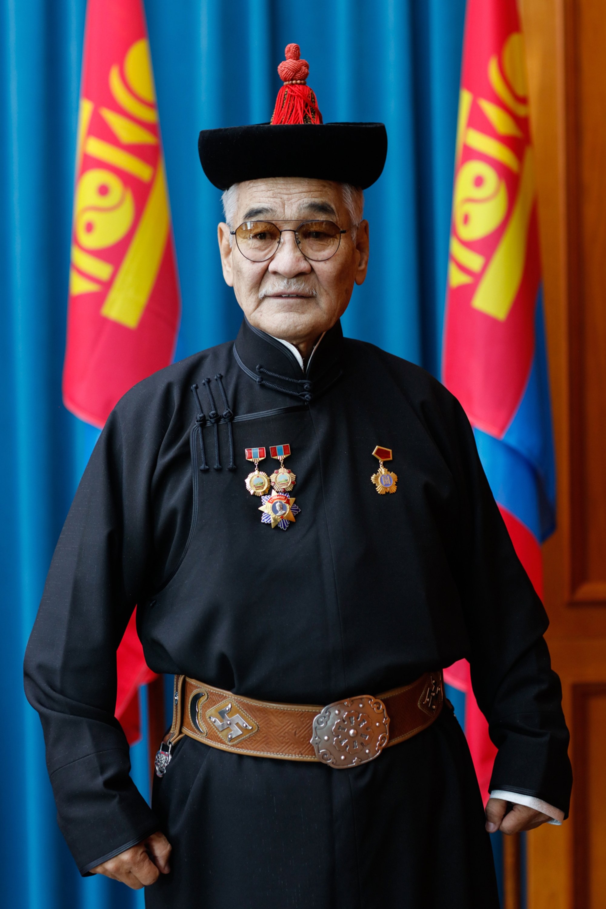 Tserendagva Purevdorj backdrop