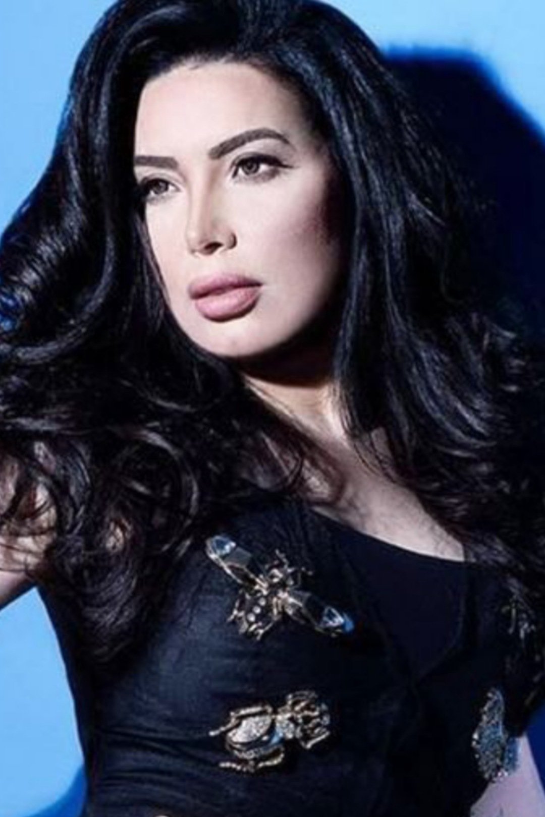 Abeer Sabry backdrop