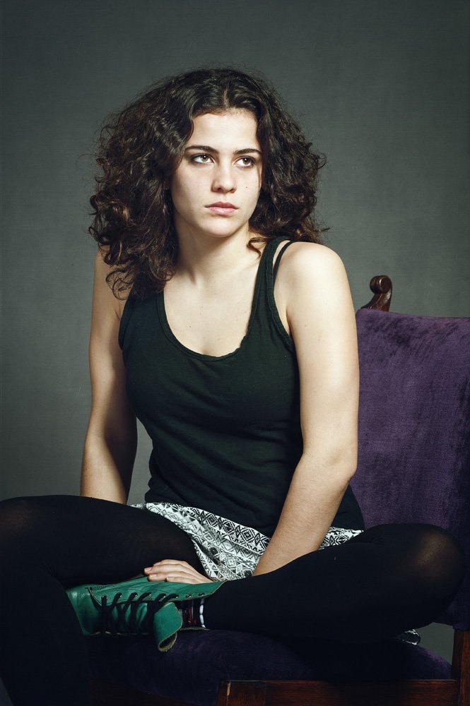 Marina Comas backdrop