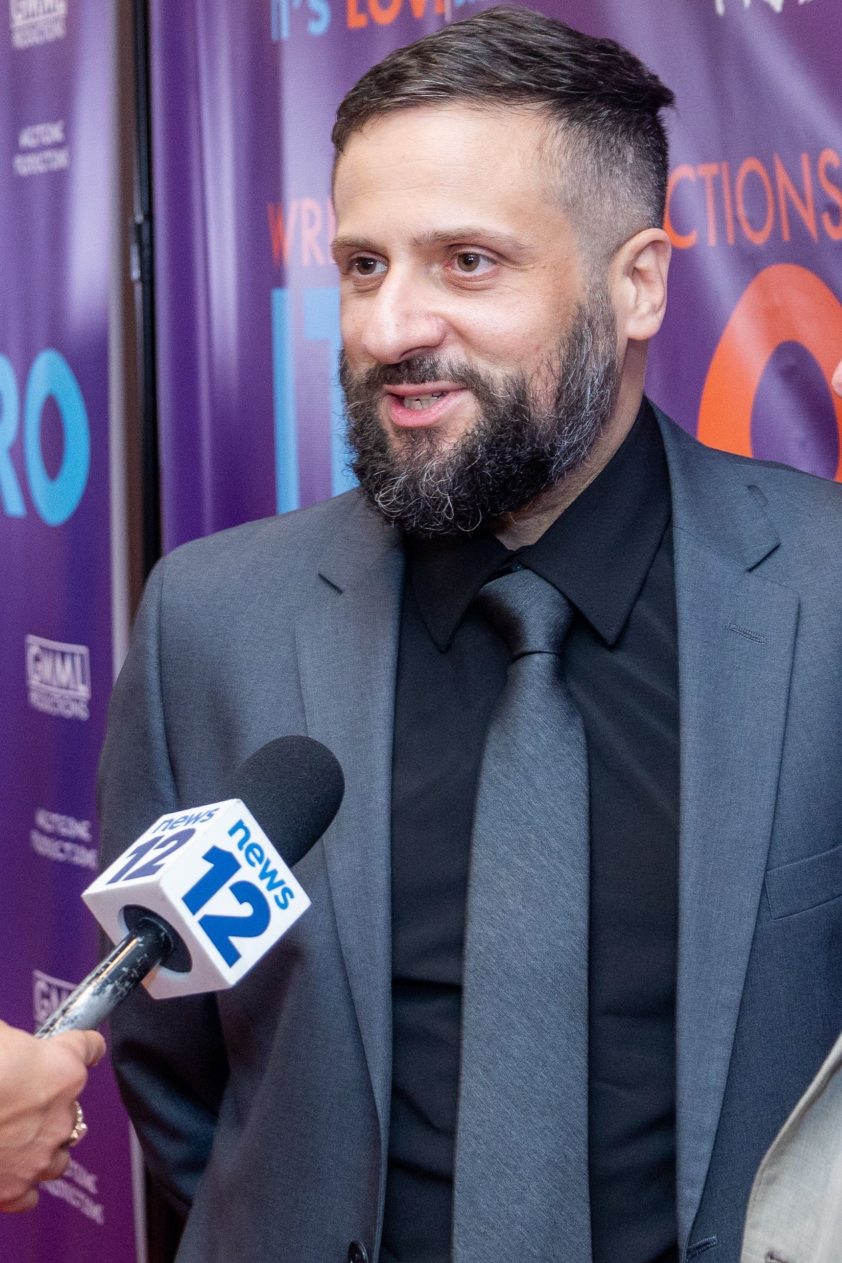 George Massimillo backdrop