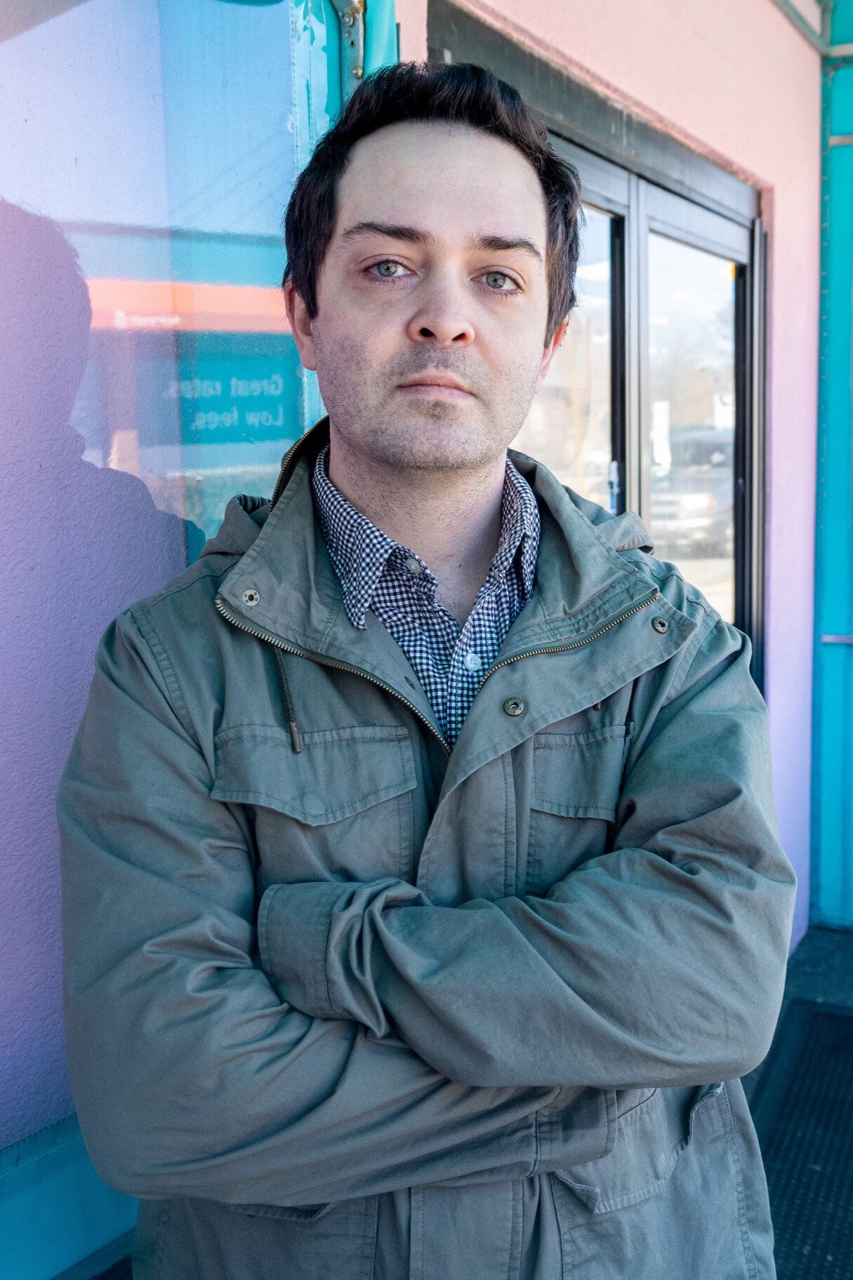 Michael La Gattuta backdrop