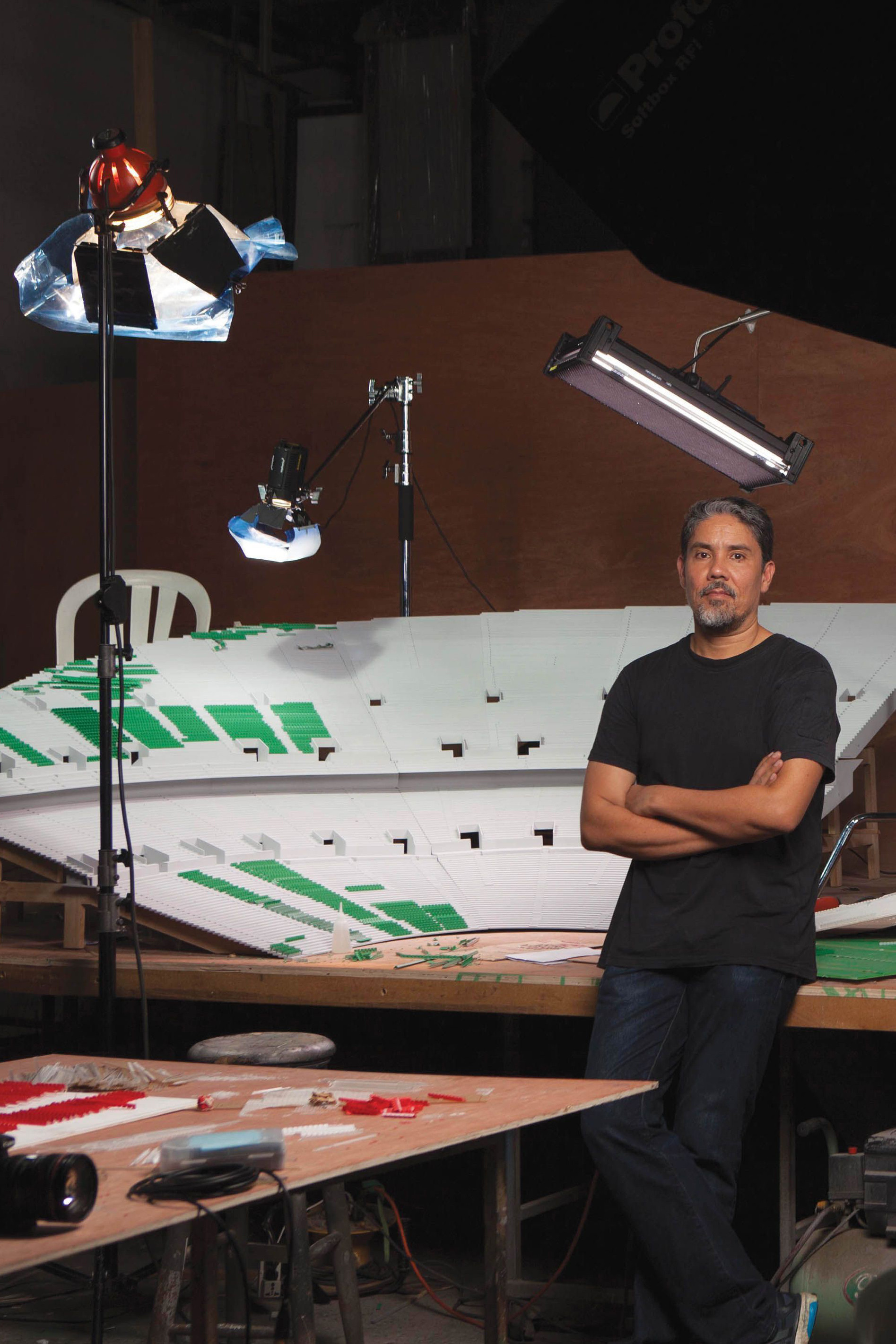 Paul Pfeiffer backdrop