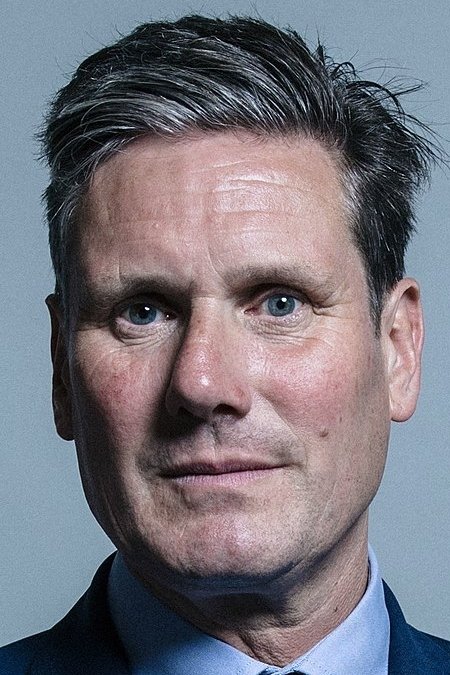 Keir Starmer backdrop