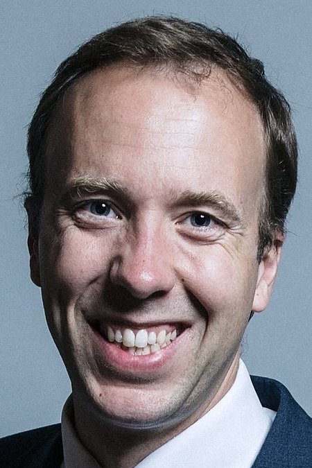 Matt Hancock backdrop