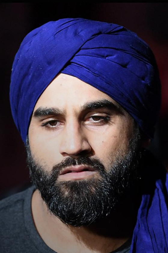 Arjan Bhullar backdrop