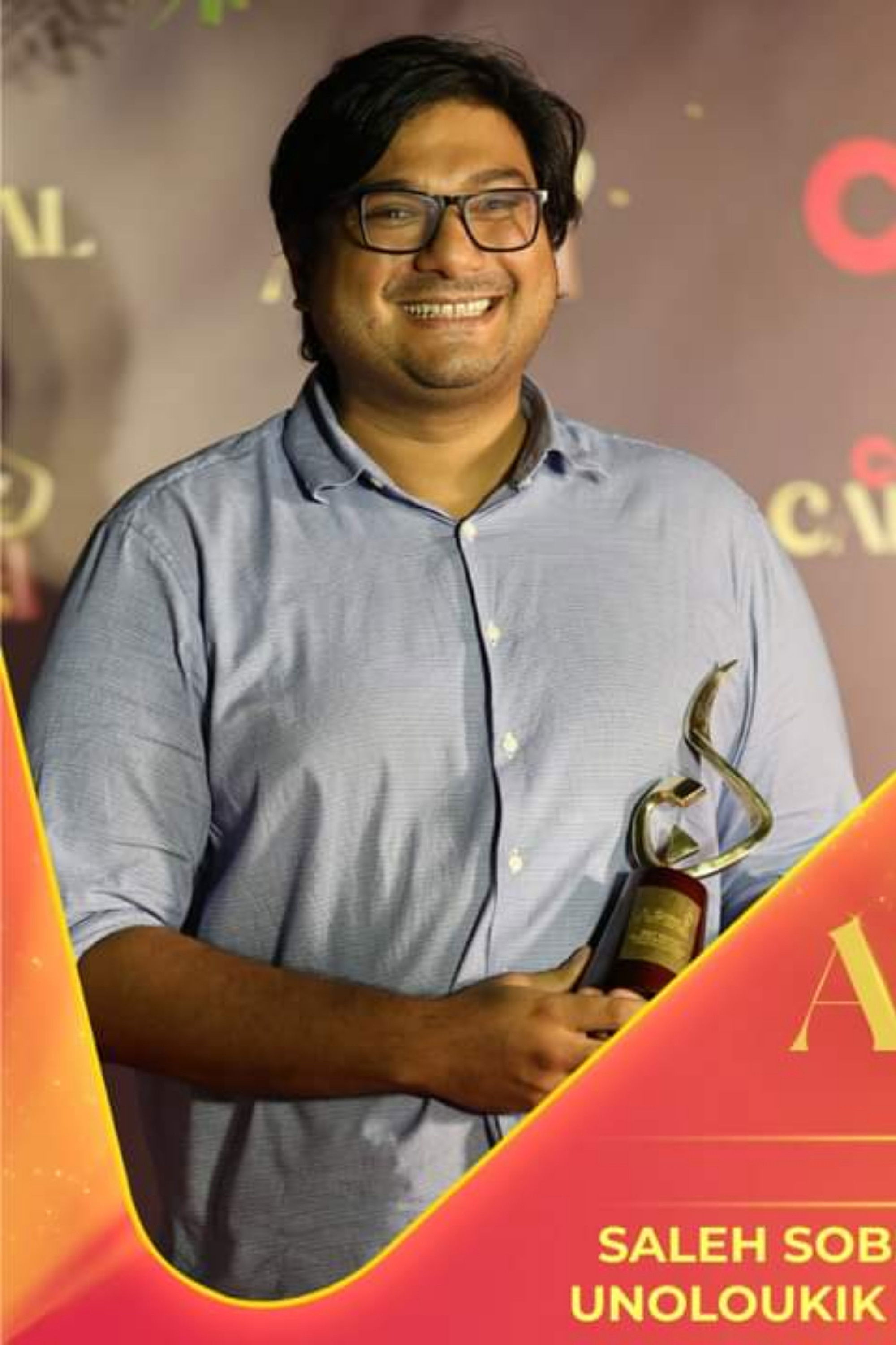 Saleh Sobhan Auneem backdrop