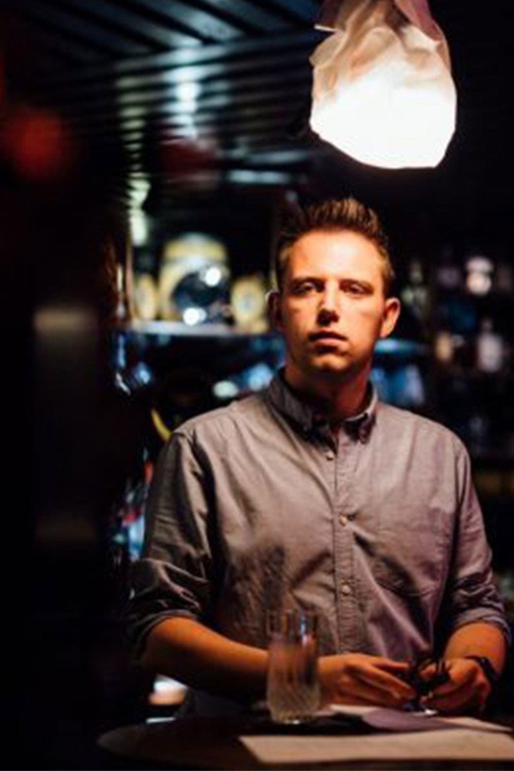 Luke J. Collins backdrop