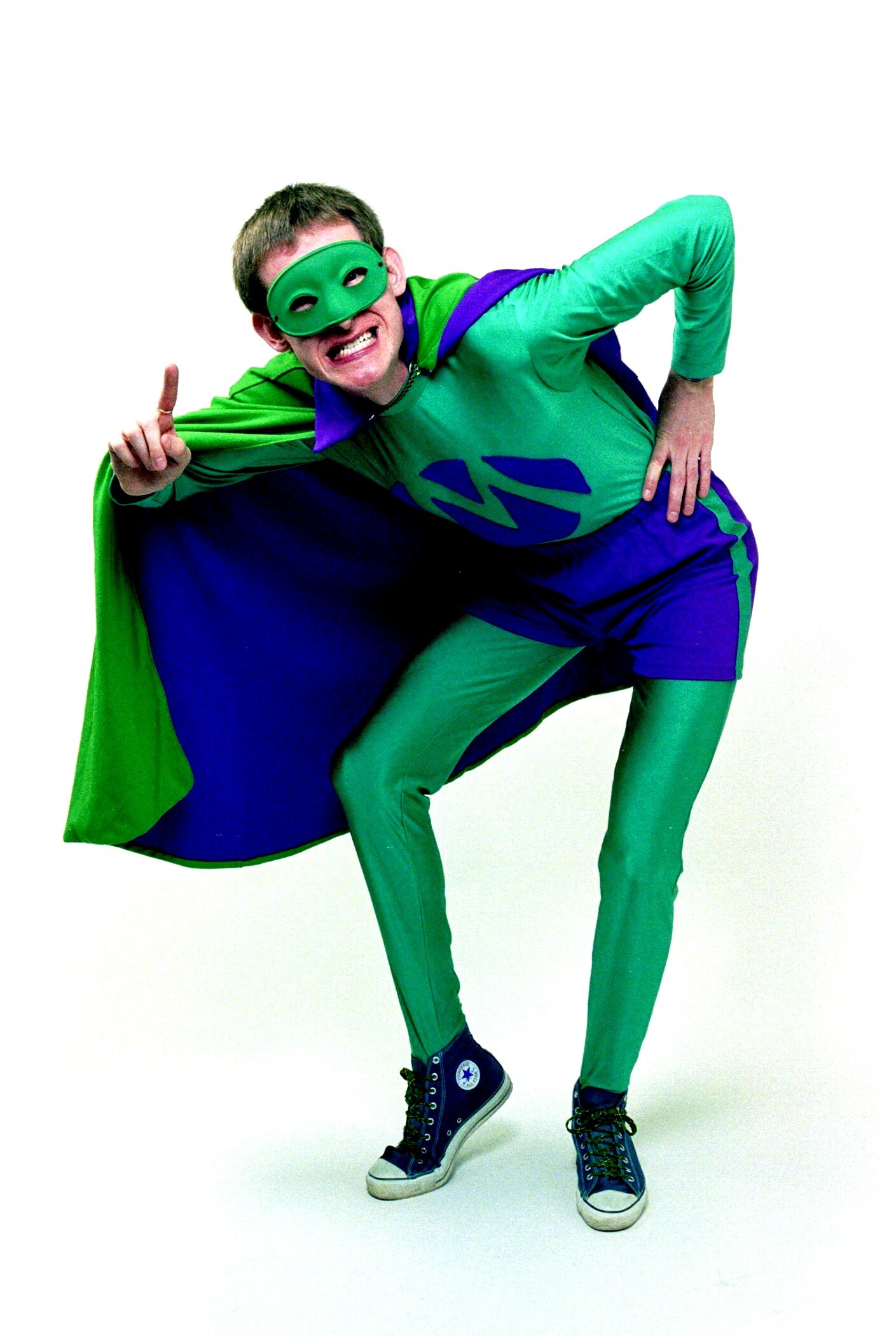 Mr. Methane backdrop