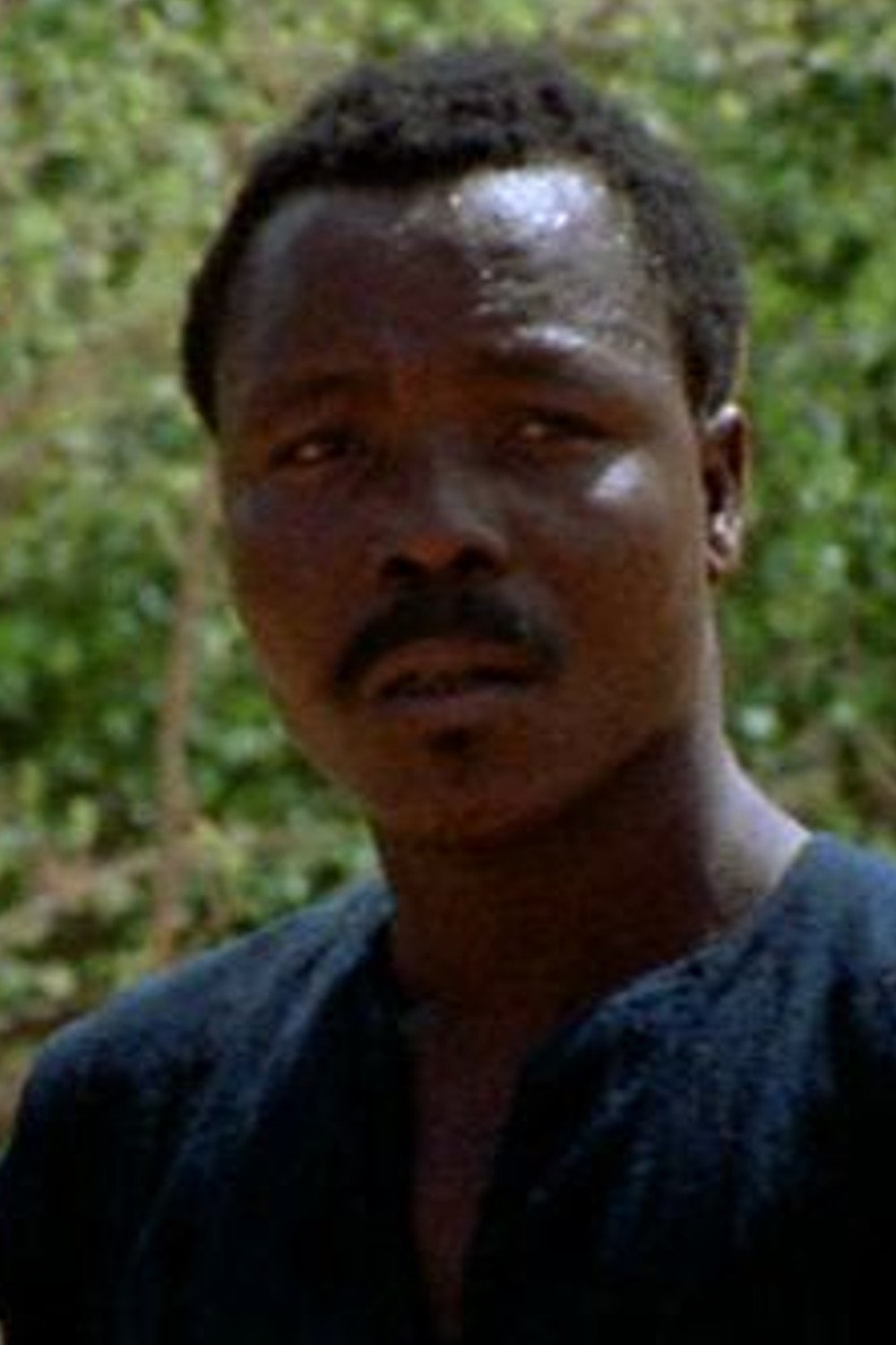 Oumarou Ganda backdrop