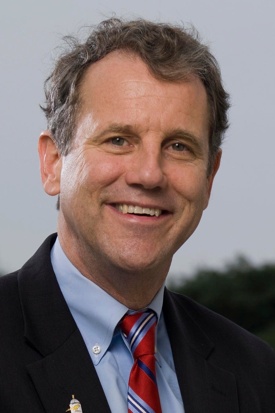 Sherrod Brown backdrop